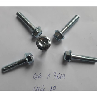 Ốc ren 6mm × 30mm zin giác 10 BB
