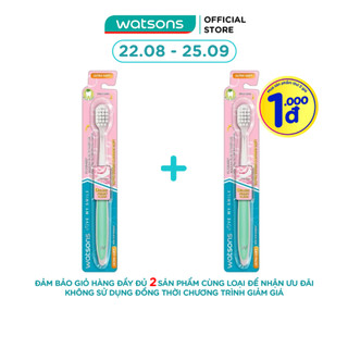 Bàn Chải Đánh Răng Watsons Super Dense Cushion Soft Toothbrush 1s