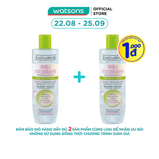 Nước Tẩy Trang Evoluderm Cho Da Hỗn Hợp, Nhờn 250ml