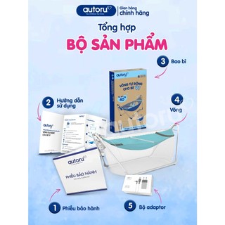 Võng xếp gấp gọn du lịch hợp kim thép Autoru chịu tải 150Kg, lưới võng 2 lớp thoáng khí, chân võng chống trượt