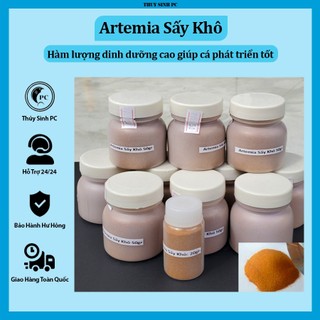 Artemia tách vỏ thức ăn cho cá con