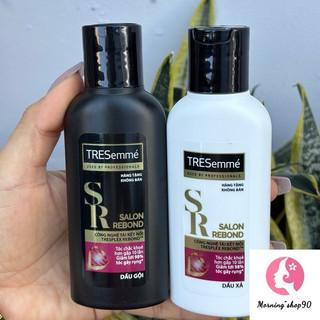 70g- combo dầu gội &xả tresemme' giúp tóc chắc khỏe giảm gãy rụng suôn mềm chuẩn salon