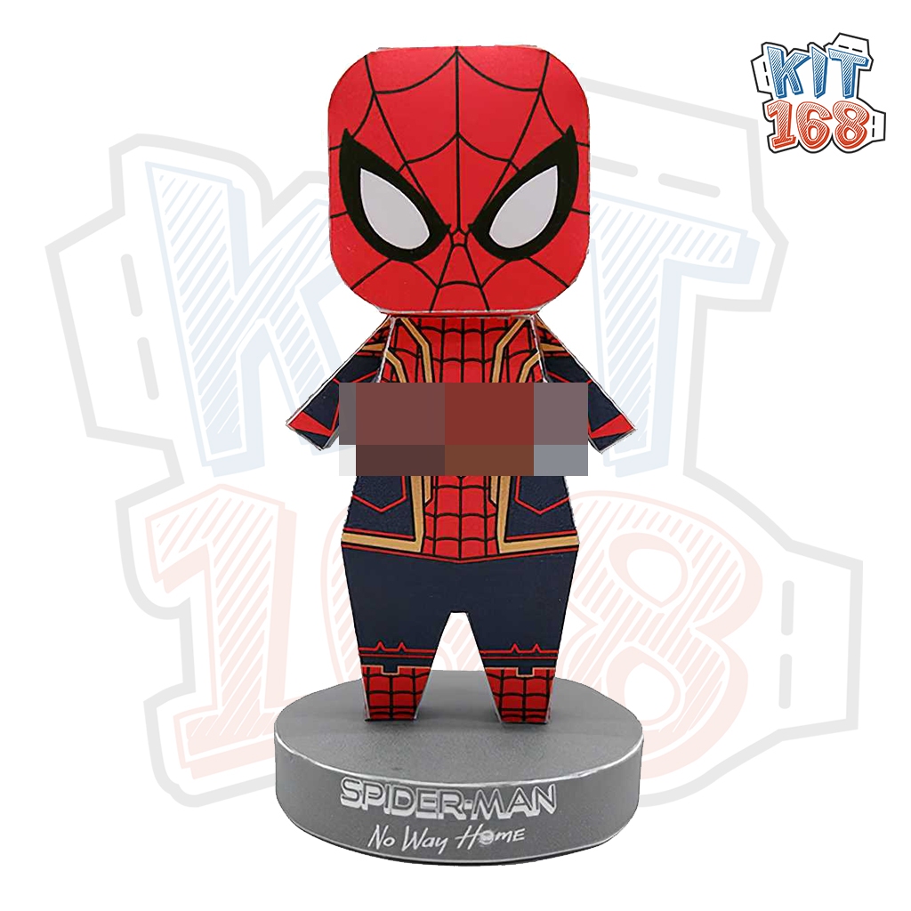 Mô hình giấy Anime Chibi Spider-Man (No Way Home)