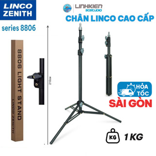 Chân Đèn Linco Zenith 8806 Cao 2m1 Hàng Chuẩn Cao Cấp Chắc Chắn Chân Máy Ảnh Loại Xịn