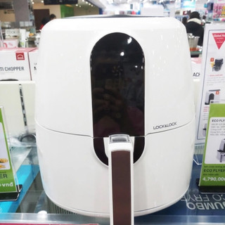 Nồi Chiên Không Dầu Lock&Lock EJF351WHT 3.2Lít Nồi Trắng