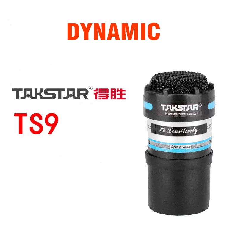 Đầu củ Micro TakStar TS-9 chống hú, chất lượng cao (bản nâng cấp TS-5)
