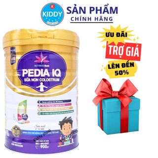 Sữa non cho trẻ biếng ăn Nutrikidgold Pedia IQ - Sữa mát Sữa Non Colostrum Nutrikid Pedia IQ 900g