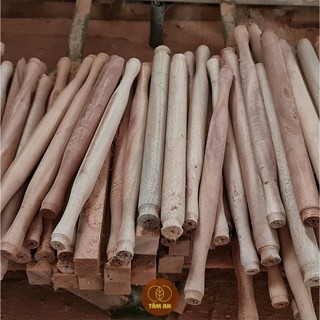 Cây gỗ tròn phụ kiện macrame, trang trí, hàng lỗi thanh lý