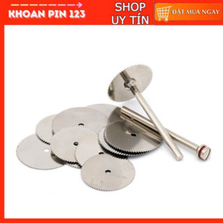 Bộ 3 Lưỡi cắt, đĩa cắt mini đa năng dùng cho máy khoan cầm tay, cán 3mm (combo)