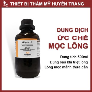 Dung Dịch Hạn Chế, Ngăn Cản Lông Mọc Trở Lại, Triệt Lông Vĩnh Viễn Dùng Sau Liệu Trình Triệt Lông