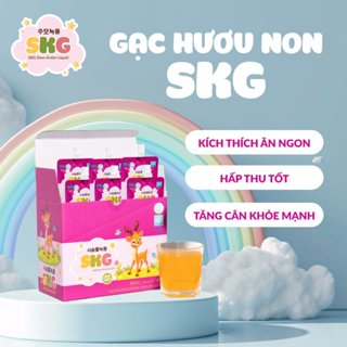 Gạc Hươu Non Tăng Cân SKG Giúp Bé Ăn Ngon Miệng, Hỗ Trợ Tăng Sức Đề Kháng | Hộp 10 Túi x 80ml