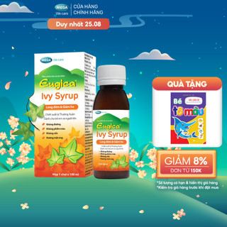 Siro thảo dược cao lá thường xuân hỗ trợ long đờm, giảm ho eugica ivy syrup