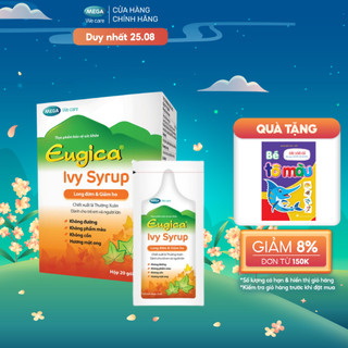 Siro thảo dược cao lá thường xuân hỗ trợ long đờm, giảm ho eugica ivy syrup