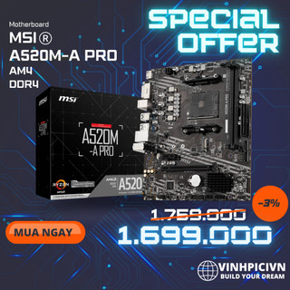 Mainboard msi a520m-a pro