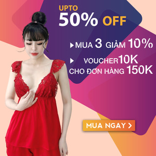 Bộ ngủ lụa mềm mịn mặc nhà phối ren cách điệu 2 dây cánh tiên xinh xắn Dreamy DN09