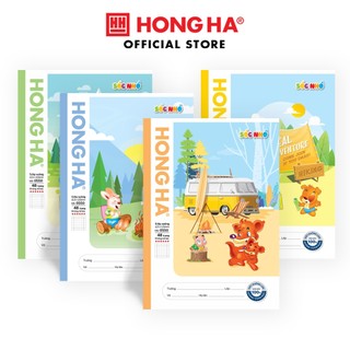 Vở 5 Ô ly 48 trang Hồng Hà School Dear Friend - 0550 (05 quyển)