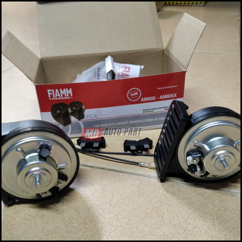 [Chính hãng] Còi sên chống nước FIAMM ITALY 12V 400Hz/500Hz (thiết kế đơn giản, dễ dàng lắp đặt)