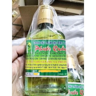 Dầu tràm huế nguyên chất chai dẹt 100ml