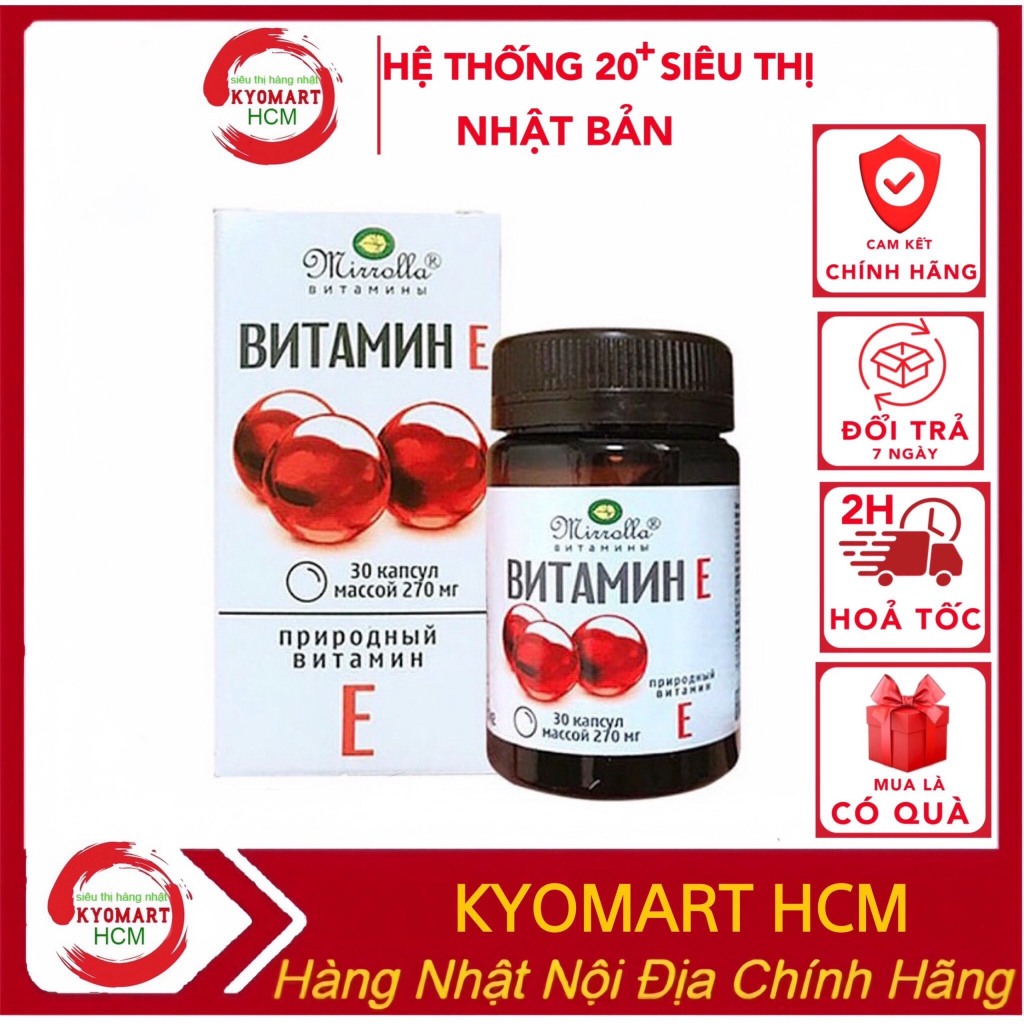 Vitamin E đỏ Nga, Vitamin E đỏ, Vitamin E