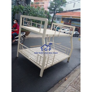 Giường sắt 2 tầng 1m2x1m8 (khu vựa  HCM )