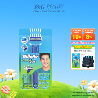 Dao cạo râu gillette flexi vibe hộp 1 cán dao và 1 lưỡi