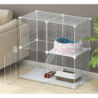 Tấm quây lắp ghép chuồng chó mèo - tặng 2 chốt/ tấm