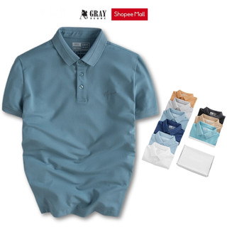 Áo Polo Nam Trơn Có Cổ Ngắn Tay (9 màu) GRAYHOMME Basic Vải Cotton thoáng mát, co giãn, phom ôm TPM3-013