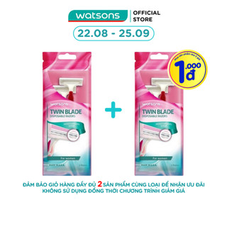 Dao Cạo Hai Đầu Watsons Twin Blade Cho Nữ