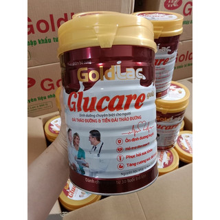 Sữa dành cho người tiểu đường, phục hồi sức khỏe Glucare Gold Goldlac - Dành cho người già - Tiểu đường 900g