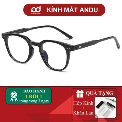 Gọng kính cận thời trang nam nữ ANDU EYEWEAR dáng vuông LUTTO chất liệu nhựa cứng cáp - 2130