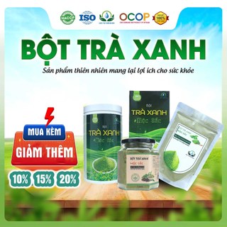 Bột Trà Xanh Sấy Lạnh Siêu Thị Thiên Nhiên
