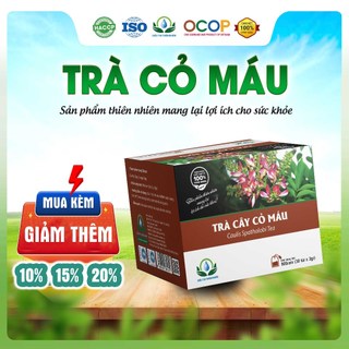 Trà Cây Cỏ Máu Tăng Cân Hộp 30 Túi Lọc Siêu Thị Thiên Nhiên