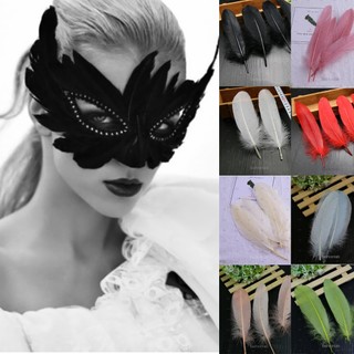 10 chiếc lông ngỗng trang trí, làm đồ thủ công 15-20cm #0212