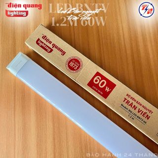 Bộ đèn Bán Nguyệt Tràn Viền ĐQ LED BNTV 1.2m 60W Ánh sáng trắng
