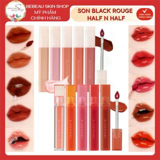Son Black Rouge Half N Half Water Velvet Chính hãng - Bebeauskinshop