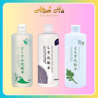 Nước hoa hồng Chinoshio Natural Skin Lotion Nhật 500ml làm dịu da giảm mụn hiệu quả