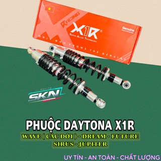 Phuộc DAYTONA X1R cho xe Sirius - Jupiter - Wave - Dream - Fu chính hãng
