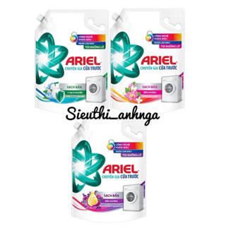 Nước Giặt ARIEL Chuyên Gia Cửa Trước Ngăn Lem Màu Mới Túi 3.2KG/ 3.05KG
