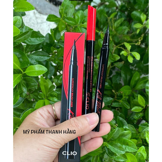 Kẻ mắt clio waterproof pen liner kill black