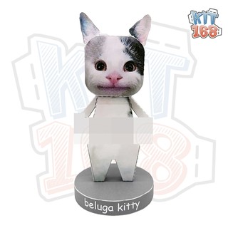 Mô hình giấy động vật Mèo con cute ver 2