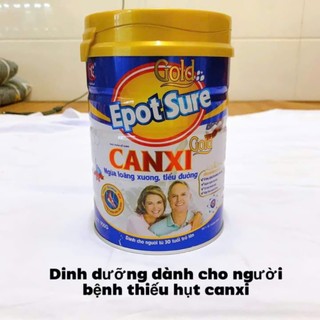 Sữa Canxi Epot Sure Canxi 900g phòng ngừa loãng xương, tiểu đường, thoái hóa khớp (sữa Epotsure Canxi)