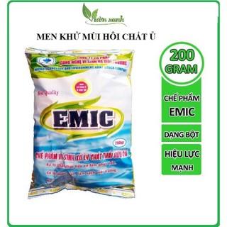 Chế phẩm EMIC 200gr vi sinh xử lý mùi hôi chất thải hữu cơ