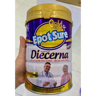 Sữa tiểu đường Epotsure Diecerna lon 900g dành cho người bệnh tiểu đường và tiền tiểu đường (sữa Epot Sure)