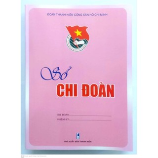 Sổ Chi Đoàn, màu Hồng, mẫu mới nhất  giá bìa 20.000đ ( 10 cuốn )