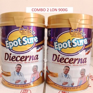 [Combo 2 lon] Sữa Tiểu Đường Epotsure Diecerna 900g dành cho người bệnh tiểu đường và tiền tiểu đường