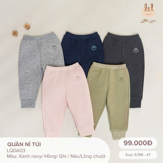 Quần nỉ Little Love bé trai, bé gái LIL