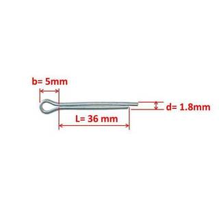 Chốt chẻ phi 2x30mm- 100 cái