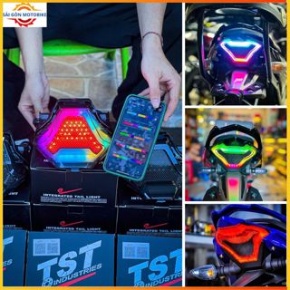 🔴 SALE 🔴 Đèn Hậu Sau TST Ex150 ( Chế Độ Led 7 Màu ) , Chỉnh bằng ÁP >>> Chuyển đổi Led dễ dàng , Lắp đặt như zin