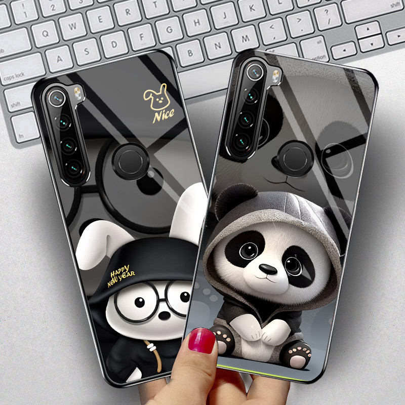 Ốp Xiaomi Redmi Note 8/NOTE 8 PRO mặt kính gương bóng