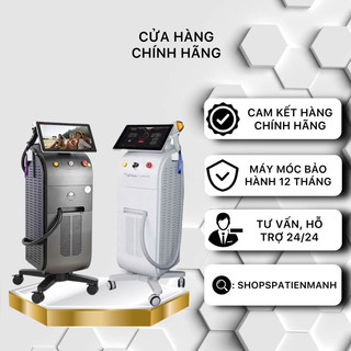 Máy triệt lông diose laser 808 soprano titanium 1 tay triệt lông | 6 thanh và 10 thanh bảo hành 12 tháng